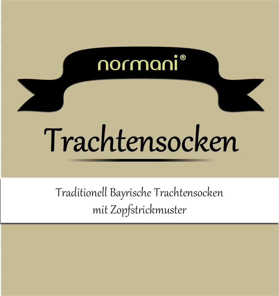 normani Herren Trachten Kniebundhosen Strümpfe Baumwolle 3 Paar Jagdgrün 47-50, 3 Paar Jagdgrün 47-5