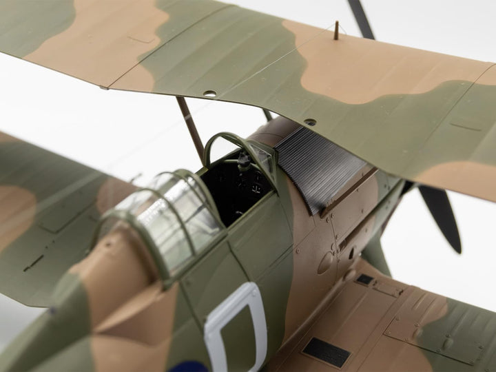 ICM Baby Boys ICM32040 1:32-Gloster Gladiator Mk.I, WWII British Fighter Plastikmodellbausatz, Schwa