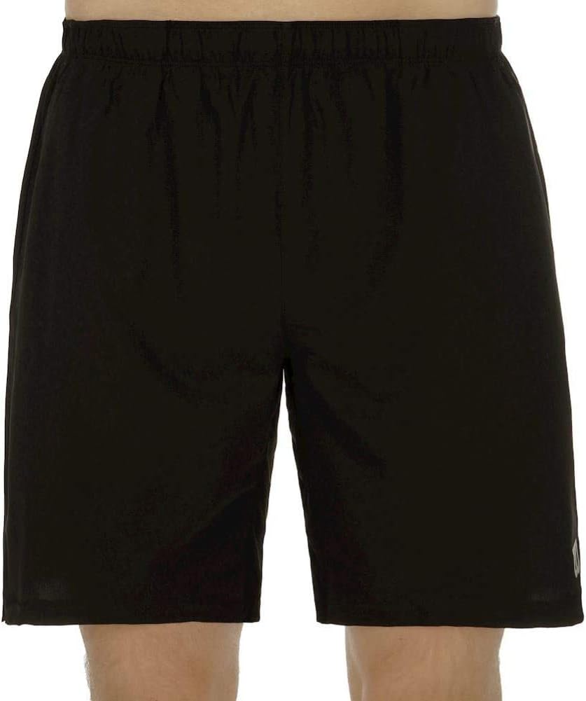 Wilson Herren Tennis Shorts Rush 9 Woven Short L Schwarz, L Schwarz