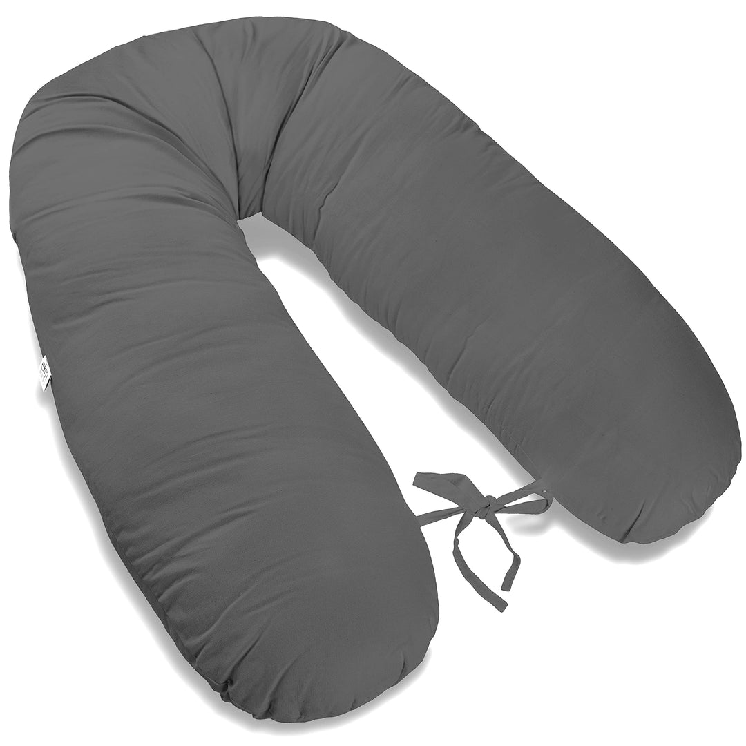 170cm Gross XXL Stillkissen Schwangerschaftskissen Lagerungskissen Seitenschläferkissen mit abnehmba