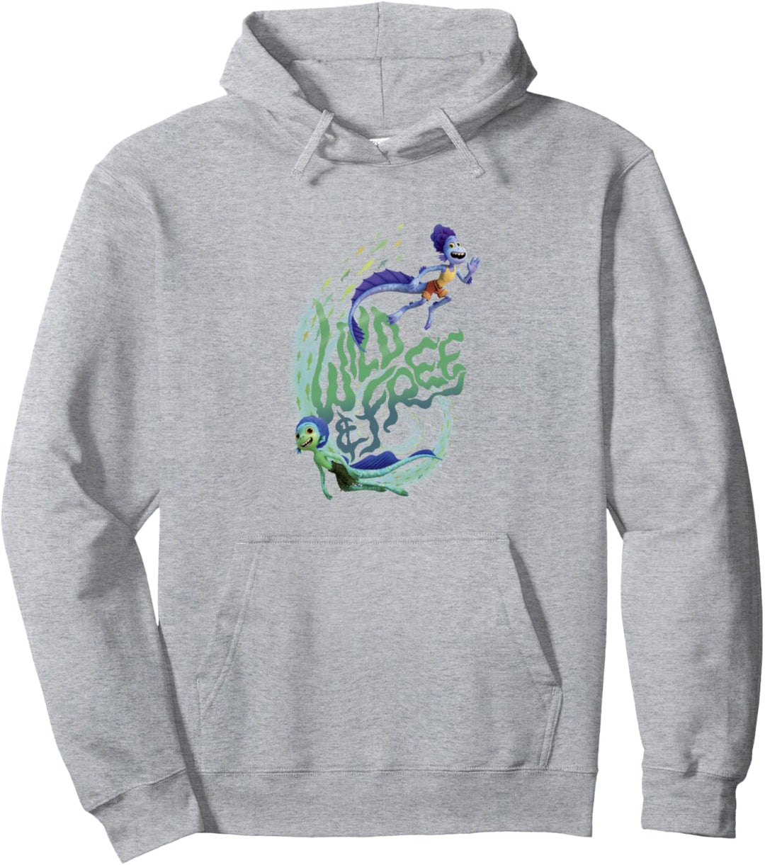 Disney Pixar Luca & Alberto Wild & Free Pullover Hoodie