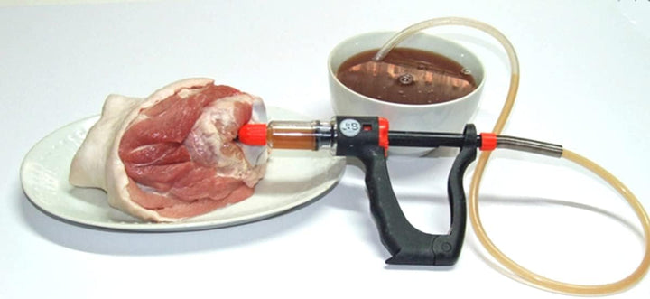 Hobbymetzger-Pökel und Marinier Set-mit Ansaugpumpe – Pump - Injector