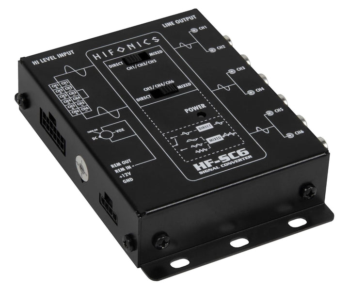 Hifonics HF-SC 6 | 6-Kanal Signal Konverter/High-Low Wandler