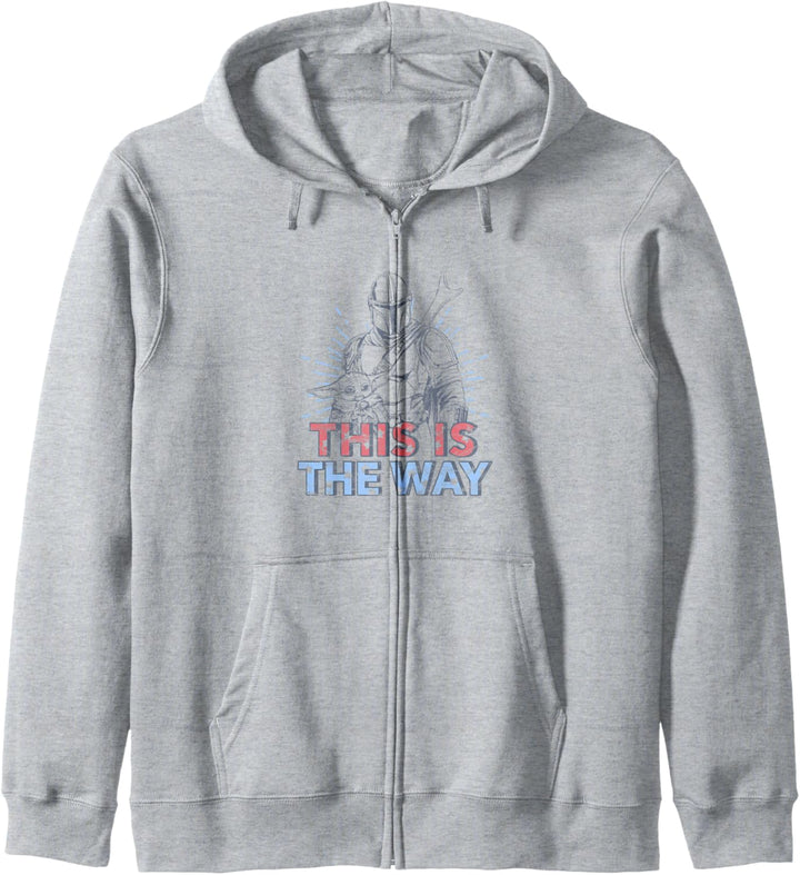 Star Wars: The Mandalorian Fourth Of July Mando & The Child Kapuzenjacke