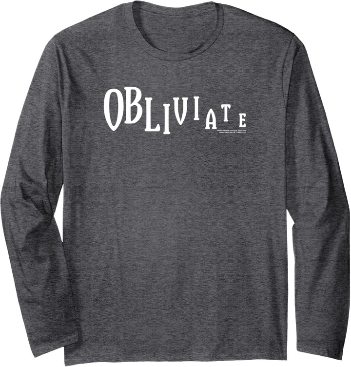 Harry Potter Obliviate Langarmshirt