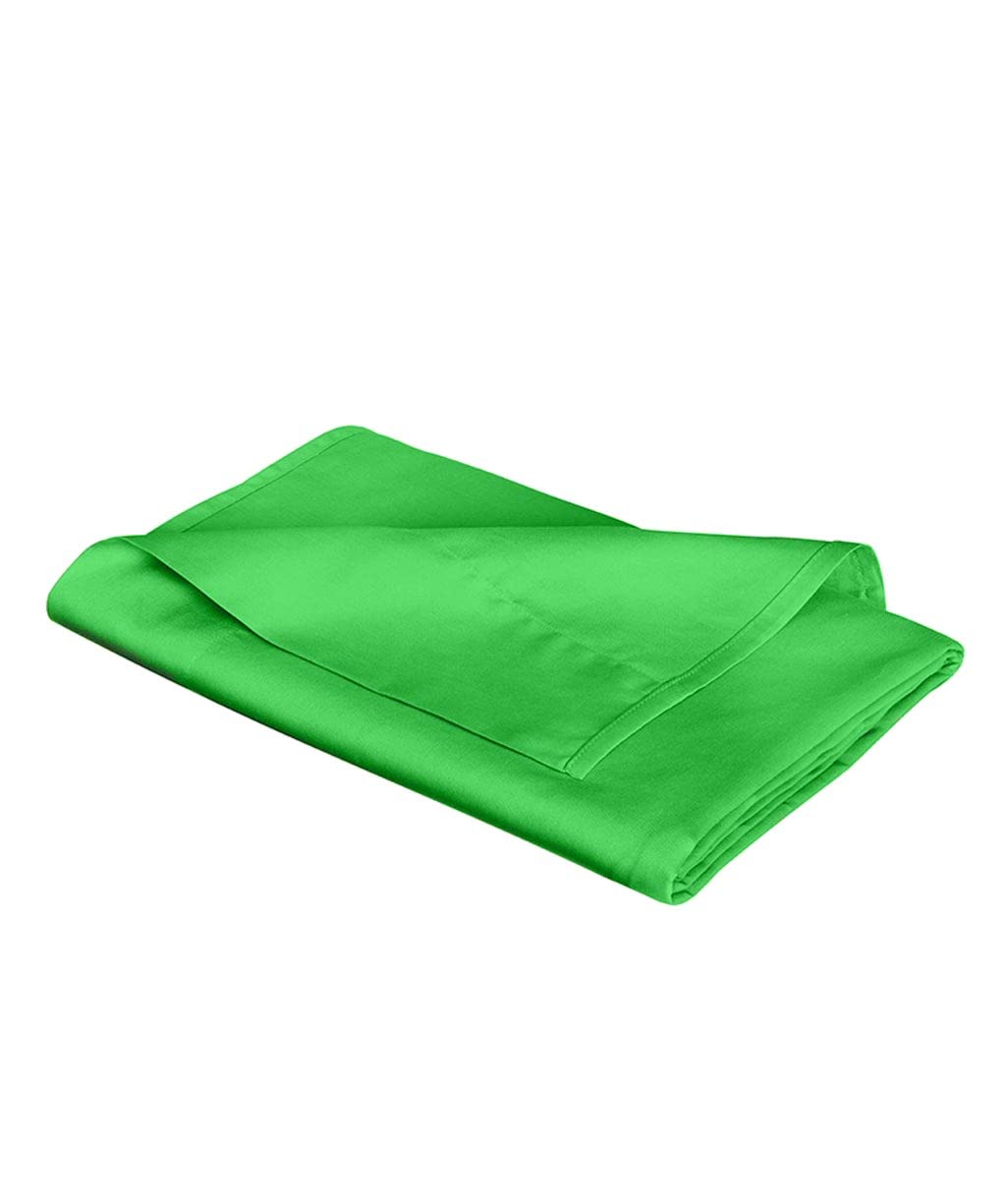 fleuresse L Uni-Colours-Bettlaken, Mako-Satin, Grasgrün, 270 x 260
