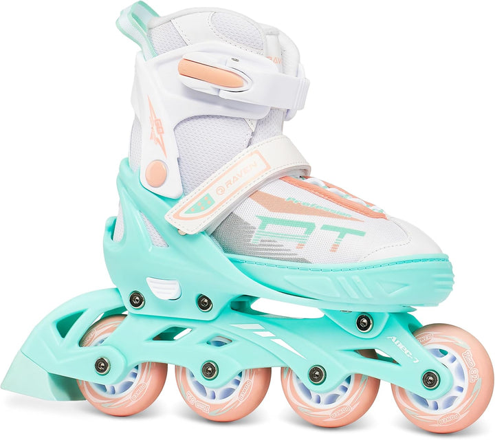RAVEN Profession Inlineskates Inliner für Kinder und Erwachsene OPTIONAL 2in1 mit Schlittschuhen ver