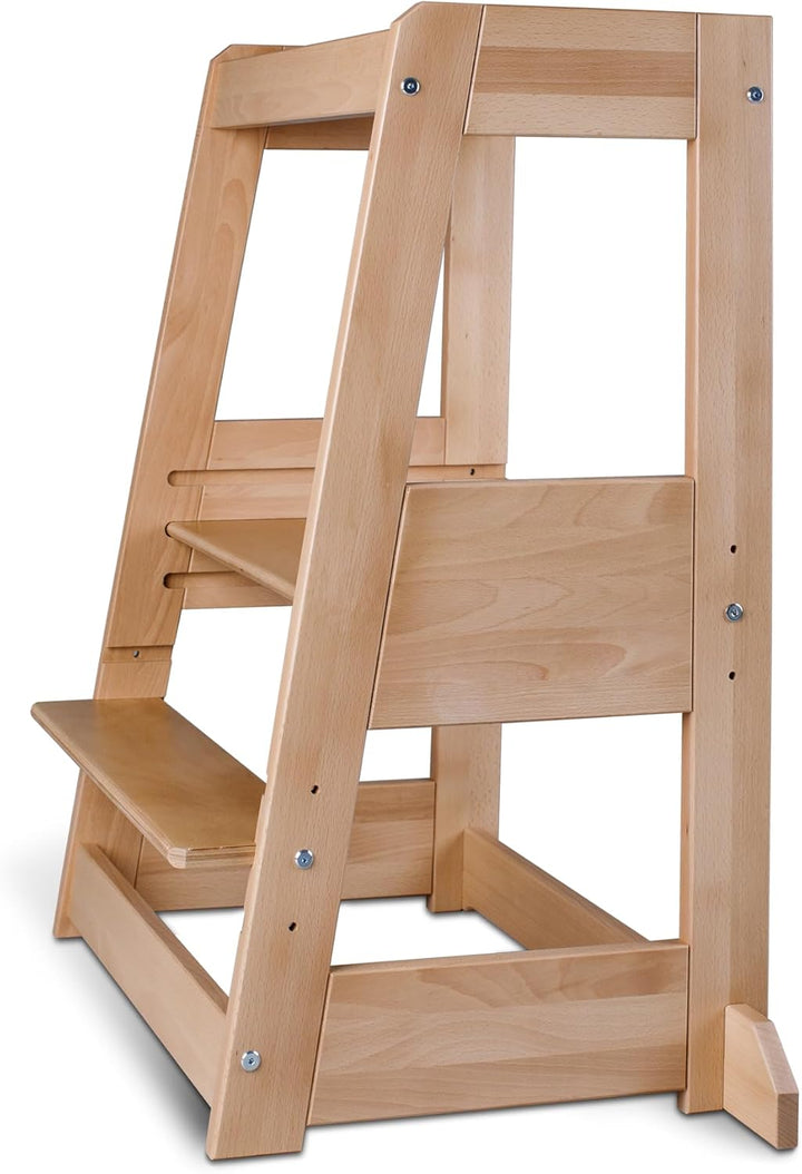 TiSsi® Lernturm Felix Geschwisterlernturm, Zwillingslernturm, Kindertritt, Holz