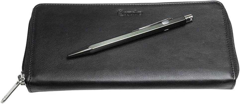 Esquire New Silk - Geldbörse 15cc 19 cm black Schwarz, Schwarz