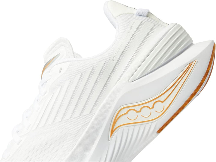 Saucony Herren Endorphin Shift 3Sneaker 40.5 EU Weiss Gum, 40.5 EU Weiss Gum