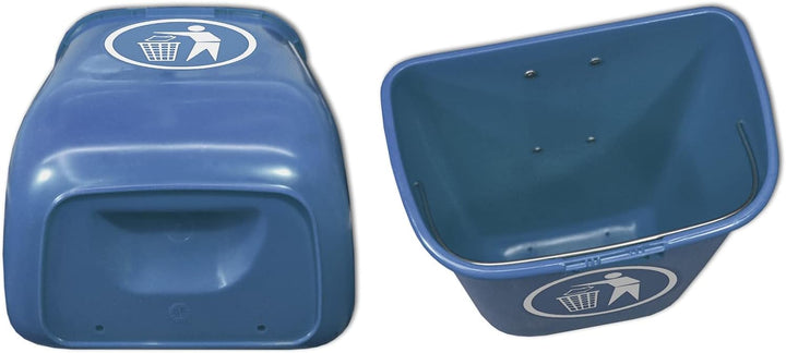 SULO Papierkorb Mülleimer Aussenbereich DIN PK, Inhalt 50 l - Blau