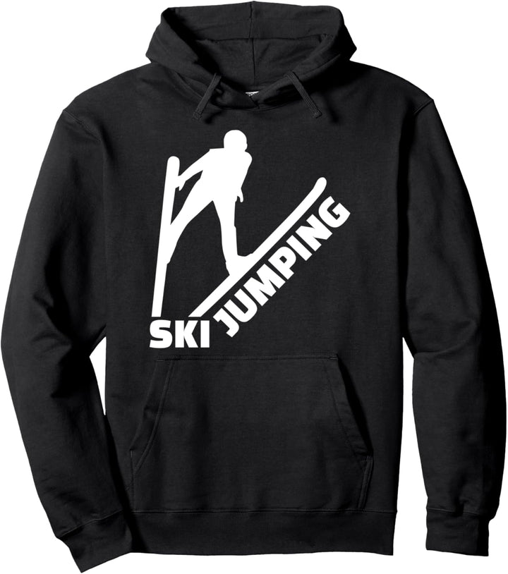 Skispringen Pullover Hoodie