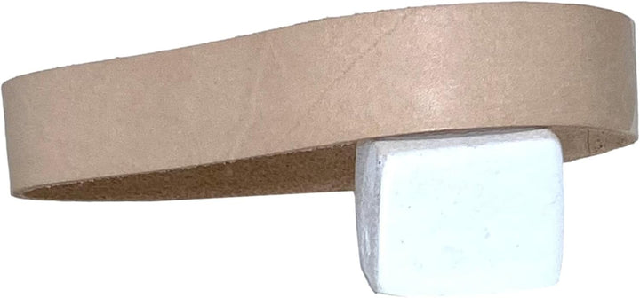 Schleif- und Poliergürtel, Leder, 1,9 x 30,5 cm, passend für Ken Onion Work Sharp Single, Single