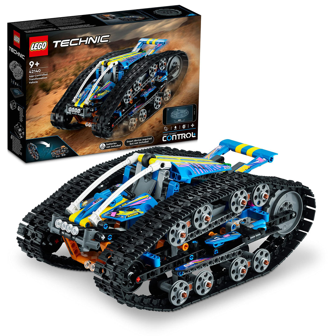 LEGO 42140 Technic App-gesteuertes Transformationsfahrzeug, ferngesteuerte Autos für Kinder, RC Offr