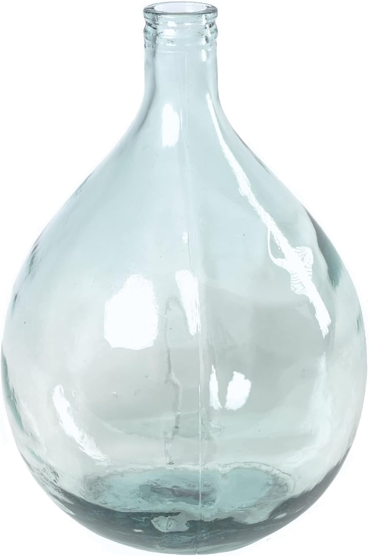 Weinballon 25L mit Korb + Gärröhrchen + 3 Korken, Kunststoffkorb, Glasballon, Gäreimer, Gärballon, W
