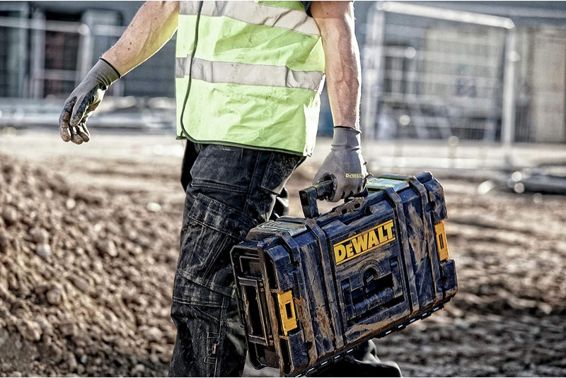 DeWalt Tough Box 1-70-231 Werkzeugbox/ Werkzeugksite (mit Organizer für Kleinteile, IP65- staubdicht