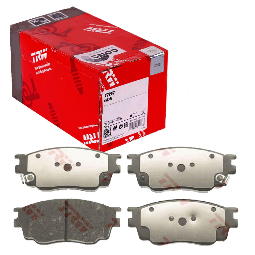 TRW GDB3309 Bremsbelagsatz, Scheibenbremse - (4-teilig)