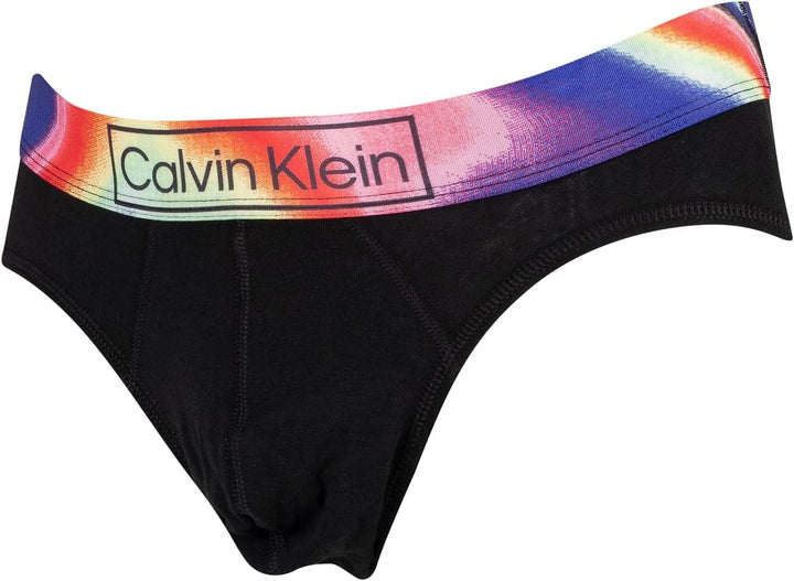 Calvin Klein Herren Neu gestaltete Heritage-Hüftslips, Schwarz, XL