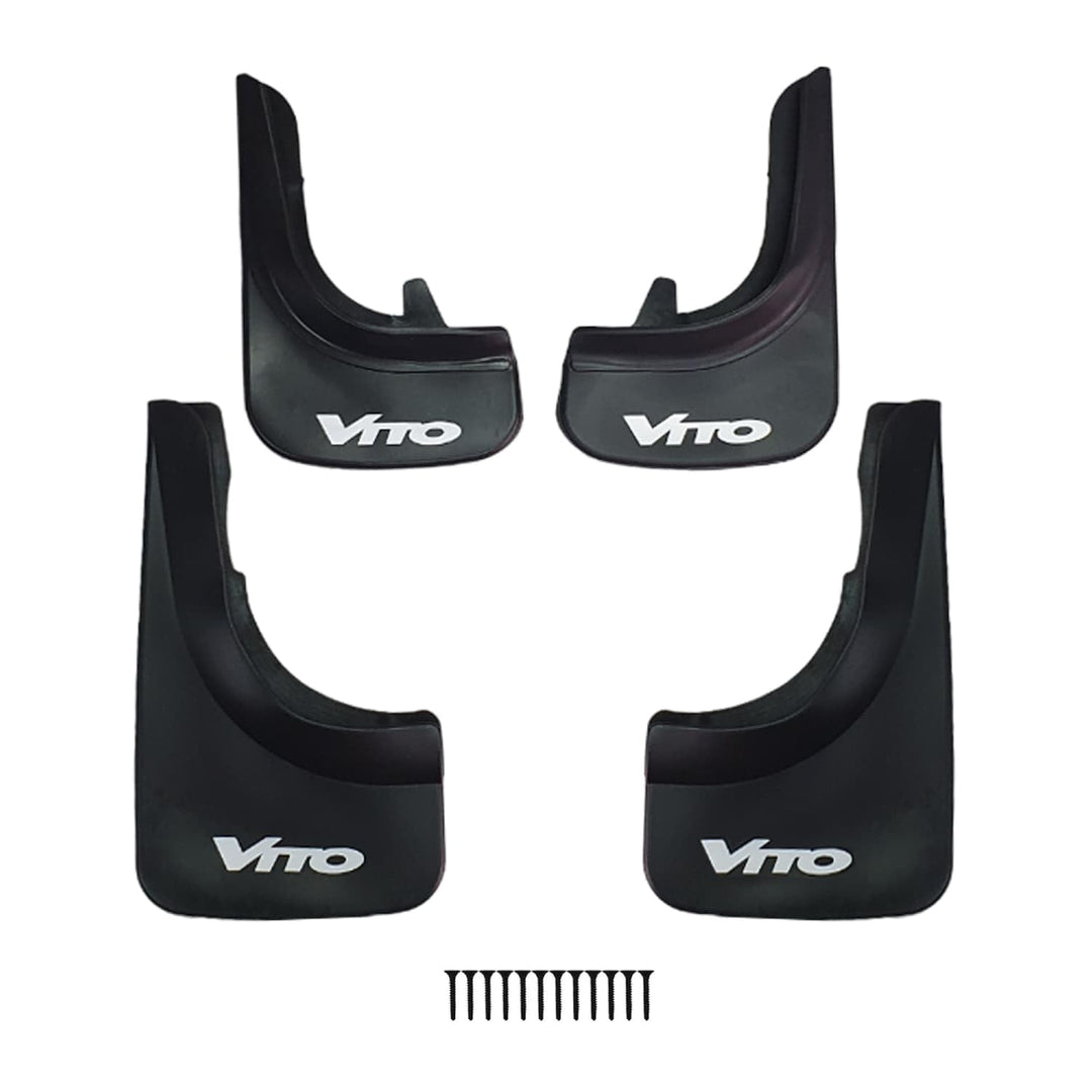 Apline Schmutzfänger Spritzschutz für Mercedes Vito Vorne + Hinten 4 tlg SET