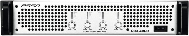 PSSO QDA-4400 4-Kanal-Endstufe | Verstärker mit Schaltnetzteil, 4 x 1100 W / 4 Ohm, 4 x 650 W / 8 Oh
