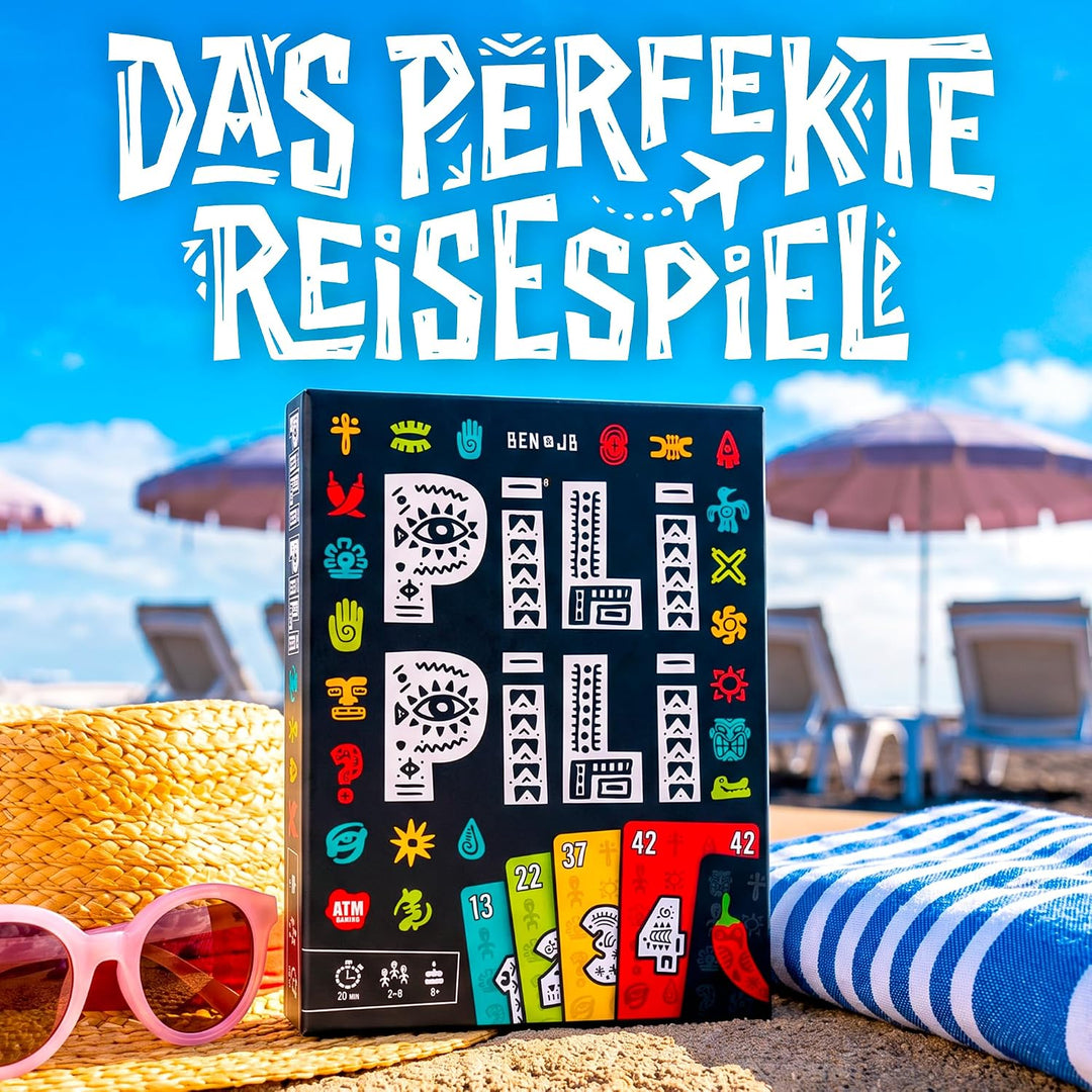 ATM Gaming PILI PILI – Gesellschaftsspiel – Gewinner des Grand Prix du Jouet 2025 – Taktisches Stich