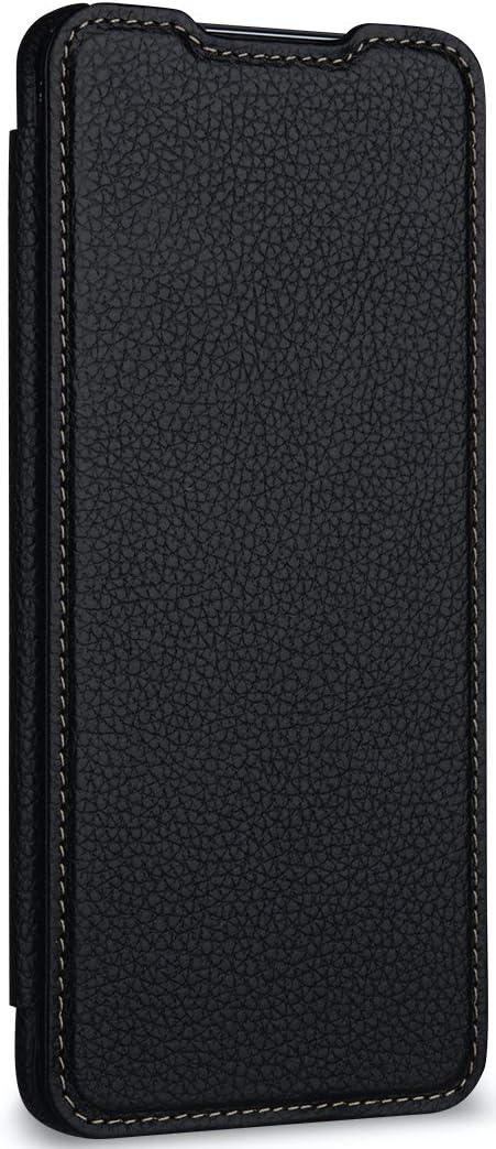 STILGUT Book Case kompatibel mit Samsung Galaxy S20 Ultra Hülle aus Leder zum Klappen, Klapphülle, H