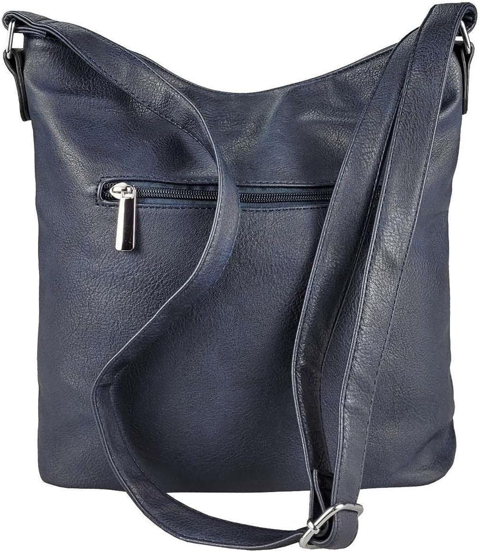 OBC Damen Tasche Schultertasche Shopper Umhängetasche Crossover Crossbody Henkeltasche Beuteltasche