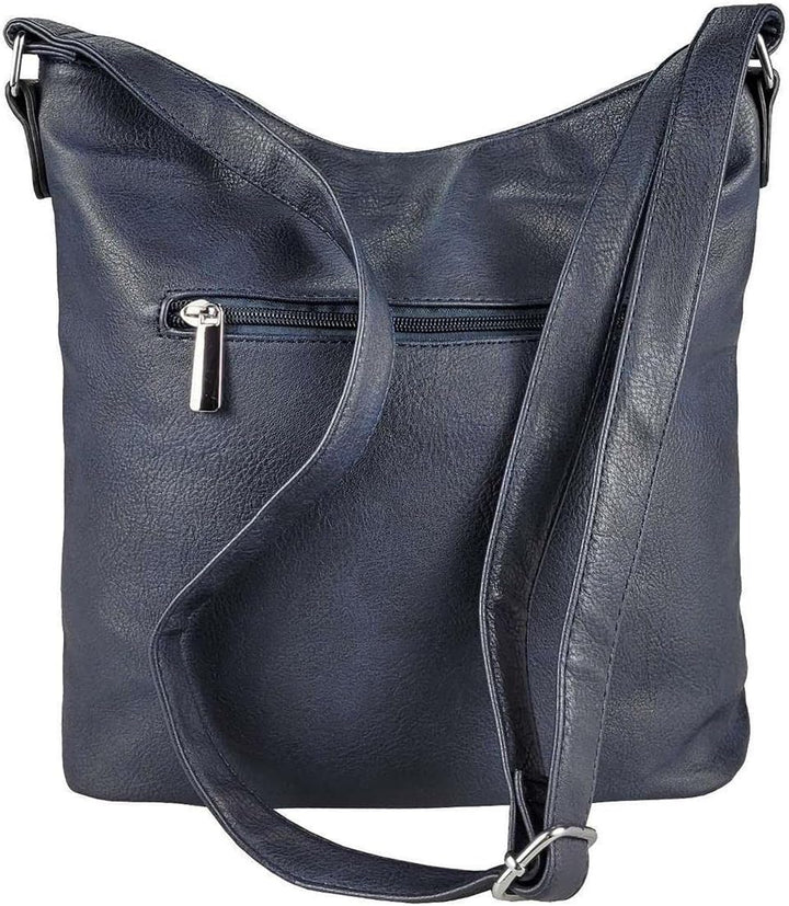OBC Damen Tasche Schultertasche Shopper Umhängetasche Crossover Crossbody Henkeltasche Beuteltasche