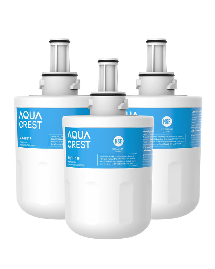 AQUA CREST DA29-00003F Kühlschrank-Wasserfilter, Kompatibel mit Samsung Aqua Pure Plus DA29-00003F,