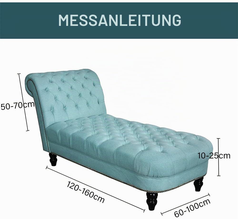 CHNSHOME Chaiselongues Schonbezüge für Wohnzimmer Chaiselongue Abdeckung Stretch Liegesessel Schonbe