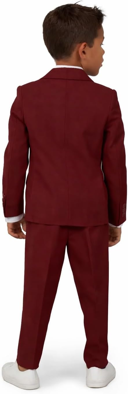 OppoSuits Einfarbiger Partyanzug für Jungen Outfit für Abschlussball und Hochzeit – inklusive Blazer