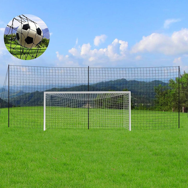 Ball Stop Net, Fussball -Backstop -Netz, Hochleistungs -Containment -Netz, wiederverwendbares Sportp