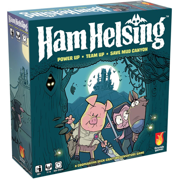 Fireside Games | Ham Helsing | Kooperatives Deck Crafting Abenteuer Mit Transparenten Upgrades Schur