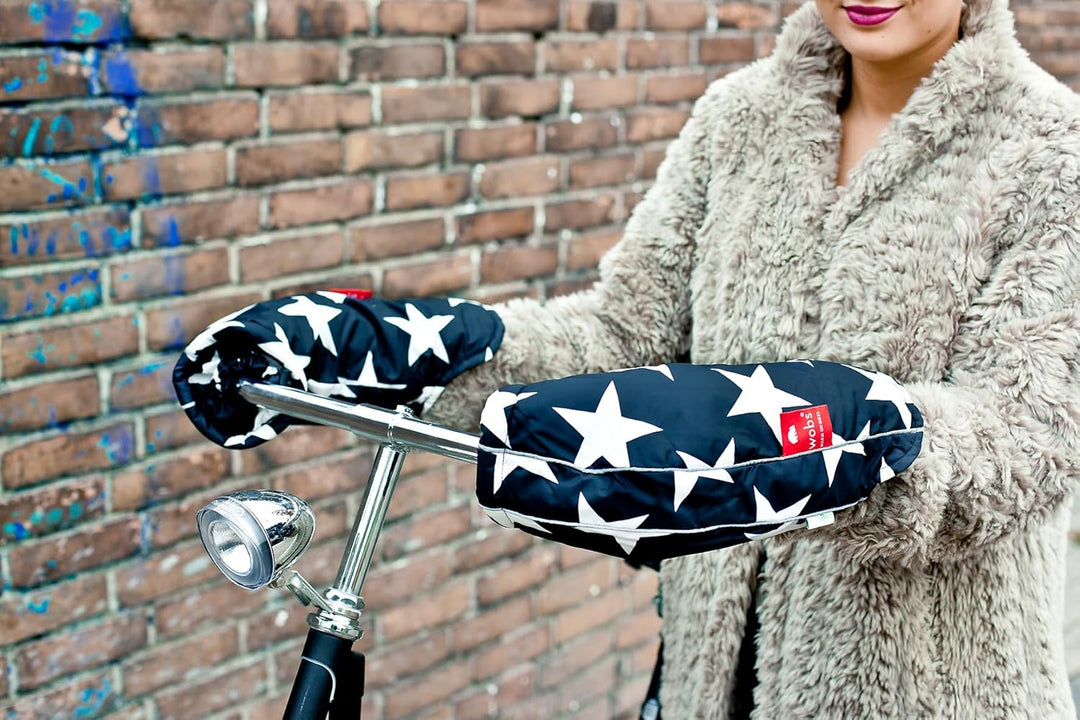Lenkerhandschuhe WOBS Stars Black & White