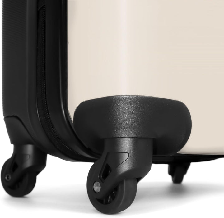 NoBoringSuitcases.com® Koffer Kinder Gross 67x43x25 cm Reisekoffer Kinderkoffer 4 Rollen Leicht Koff