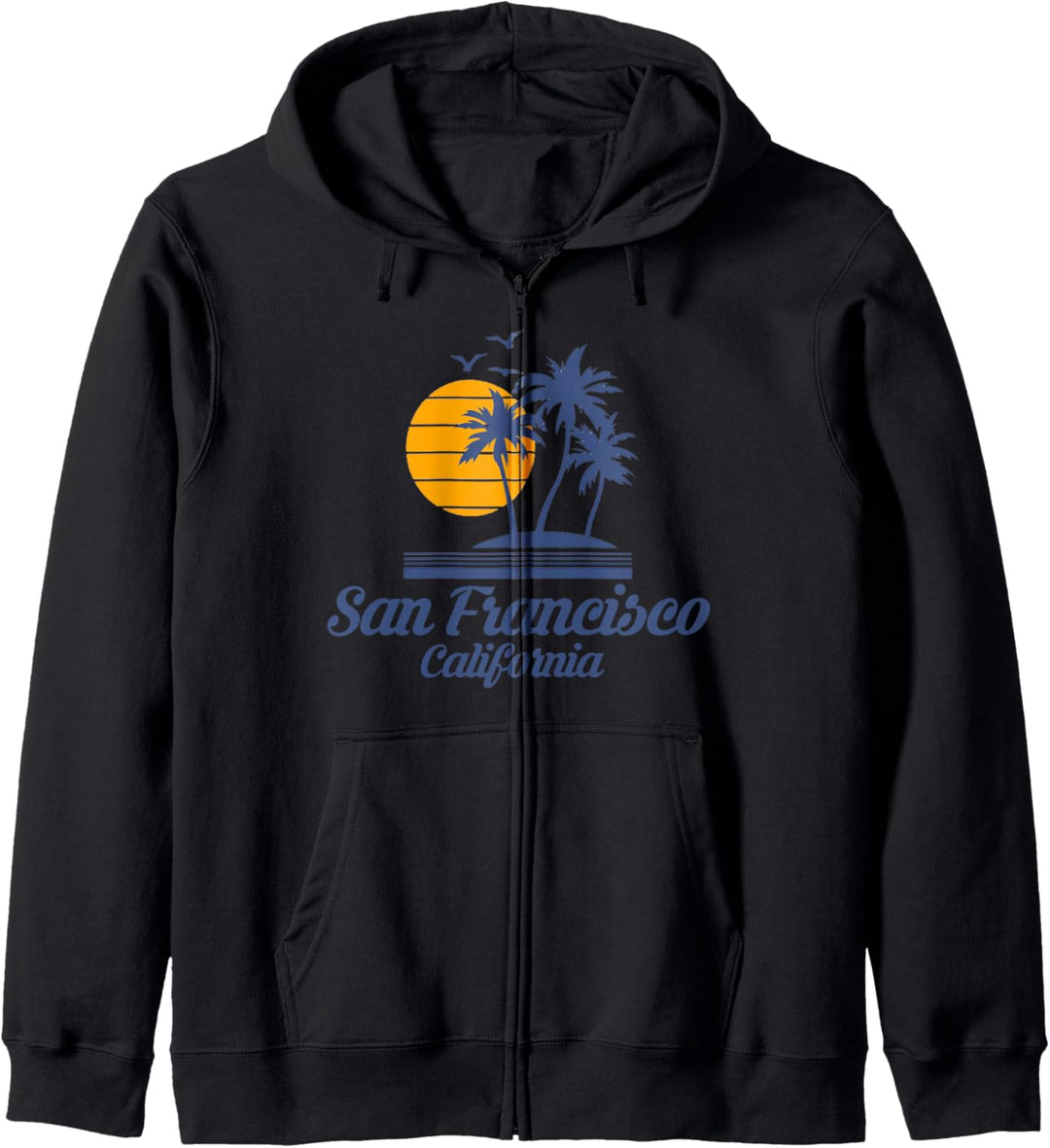 San Francisco Beach California CA Tourist City State Kapuzenjacke