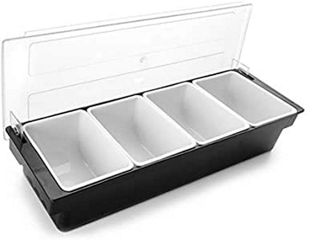 Lacor 61134 Gewürzkasten 4-teilig x 750 ml mit Deckel
