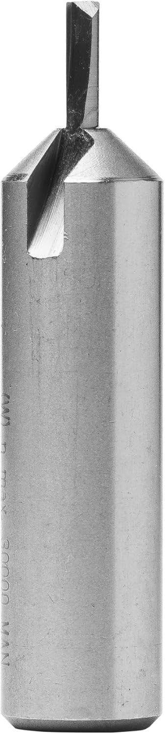 ENT 10502 Nutfräser VHW, Schaft (S) 12 mm, Durchmesser (D) 3 mm, NL 8 mm, SL 40 mm, GL 52 mm, mit VH