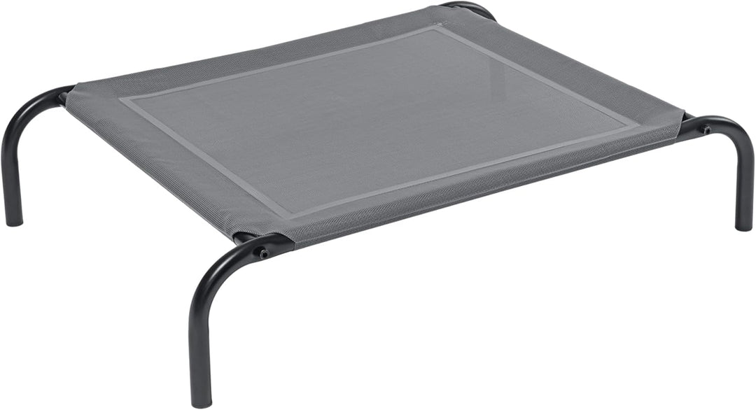 Navaris erhöhtes Hundebett mit Kühlungseffekt 90x64x20cm - Outdoor Hundeliege für Katzen und mittelg