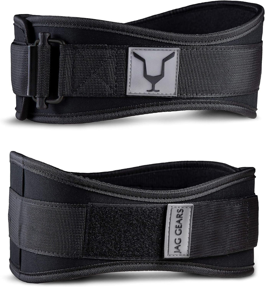 JAG Gewichthebergürtel Herren und Damen - Auto Lock Lifting Belt mit Zughilfen Bodybuilding für Kraf