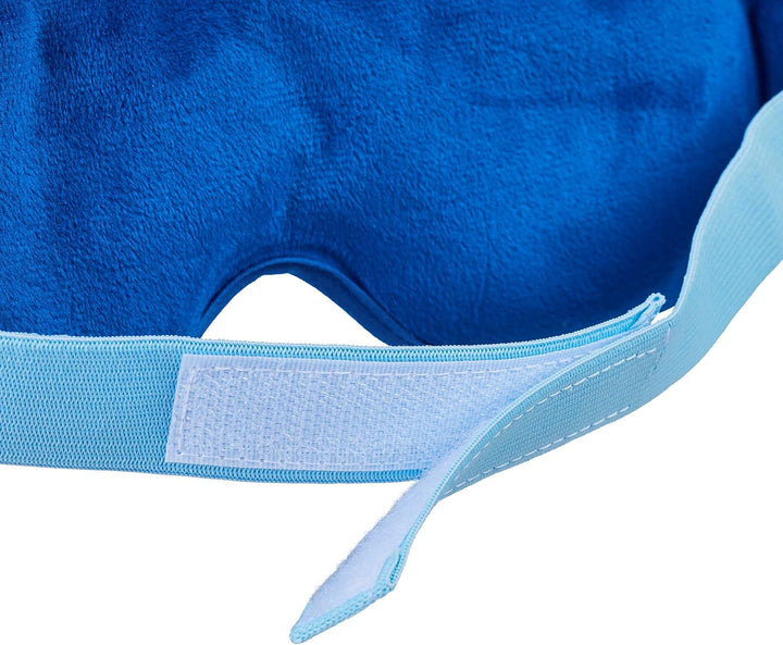 Relaxdays Augenmaske kühlend &amp; wärmend, 2er Set, Gelperlen, Kühlmaske für Augen, Kühlbrille mit Klet