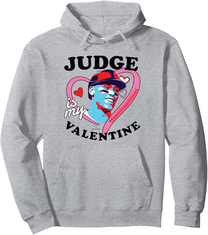 Aaron Judge ist mein Valentinstag New York Baseball MLBPA Pullover Hoodie