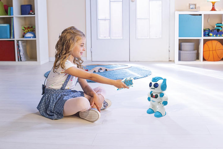 Lexibook, Powerman® Shoot - Mein erster Wurfscheibenroboter, Programmierbarer Ferngesteuerter Robote