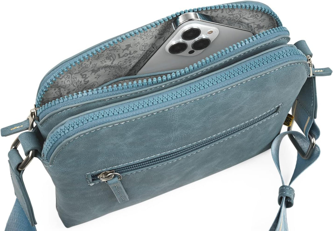 Lois - Handtasche Damen Umhängetasche Damen Klein & Stilvoll Handtasche Damen Umhängetasche Crossbod