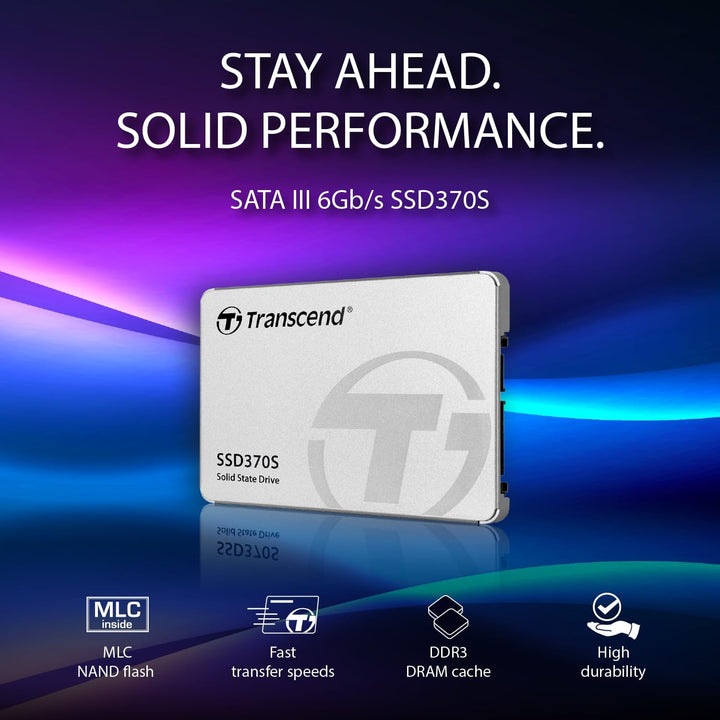 Transcend Highspeed 64GB interne 2.5” SSD (≠HDD) SATA III 6Gb/s, robust und schnell, für Aufrüstung