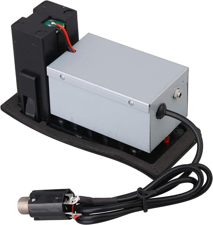 Jiayouy Guitar Pickup 4 Band EQ-7545R Preamp Amplifier Equalizer Tuner Piezo Pickup for Acoustic Gui