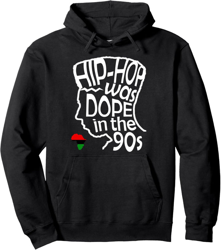 Classic Hip Hop Rap | HIP HOP WAS DOPE IN THE 90s Rapper Pullover Hoodie