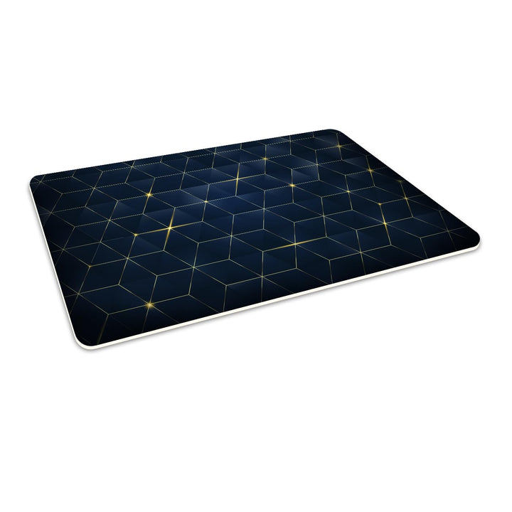 HUBDECO Flexible Schutzmatte aus Strapazierfähigem Printfloor - Schutzunterlage Unter Sessel, Stuhl