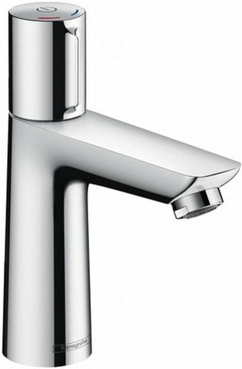 hansgrohe Wasserhahn Talis Select E (Armatur mit Auslauf Höhe 110 mm, ohne Ablaufgarnitur) Chrom Aus