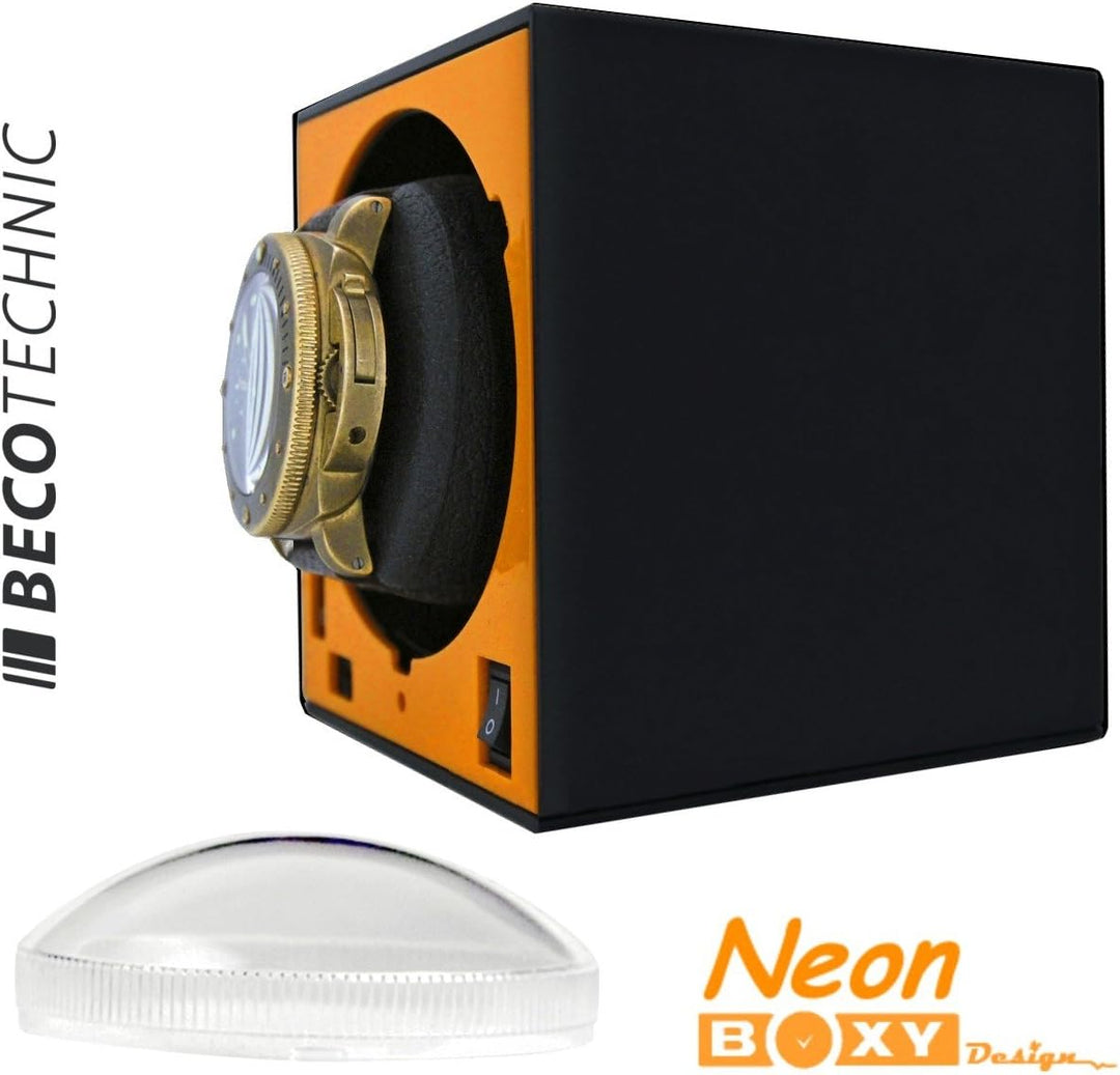 Uhrenbeweger Boxy NEON Orange Single von Beco Technic